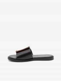 NOA HARMON Ciabattina con fascia Nero