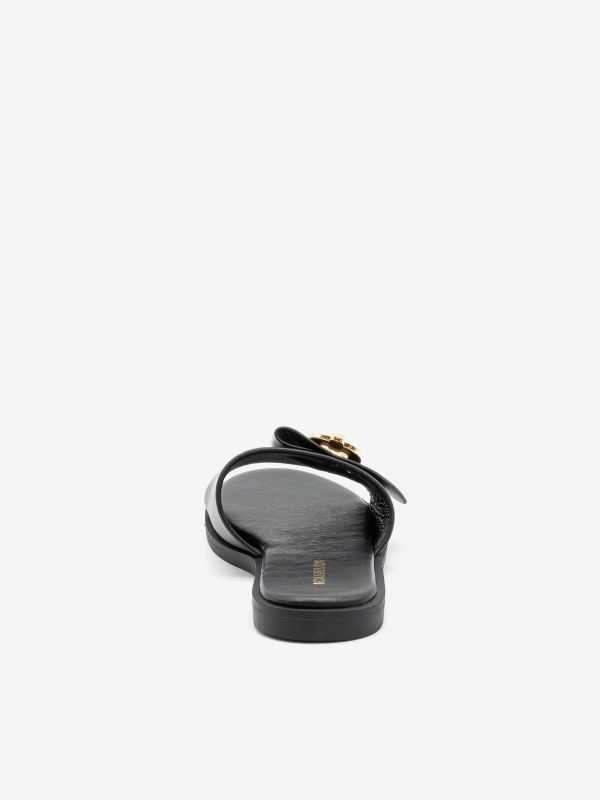 NOA HARMON Ciabattina con fascia Nero