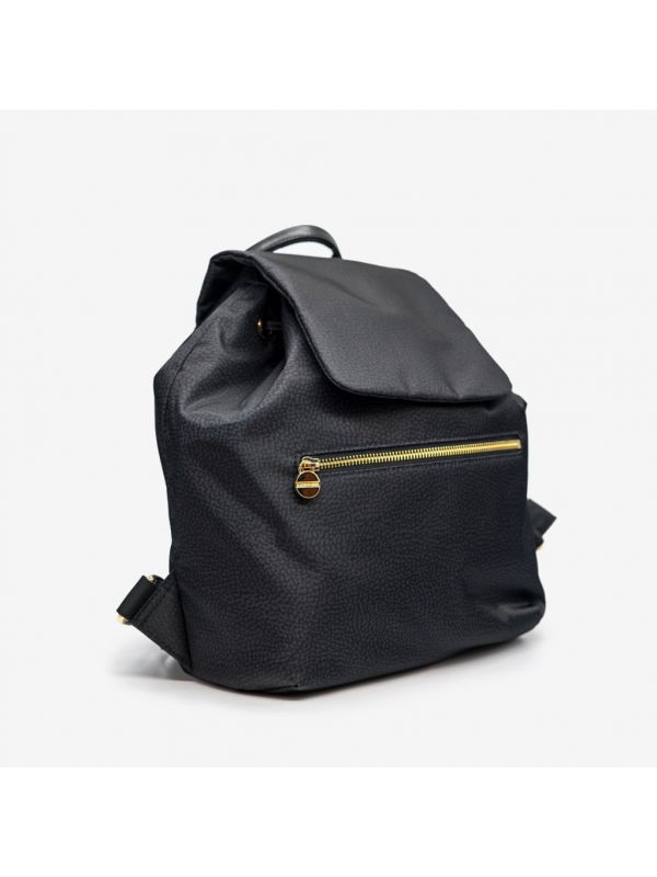 BORBONESE Zaino medium nylon Nero
