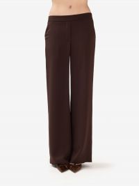 P.A.R.O.S.H. Pantalone palazzo cady Marrone