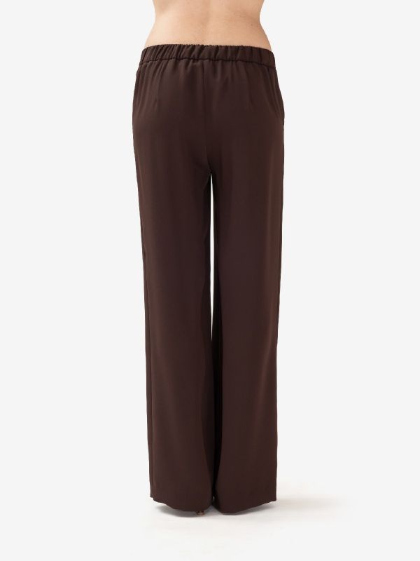 P.A.R.O.S.H. Pantalone palazzo cady Marrone