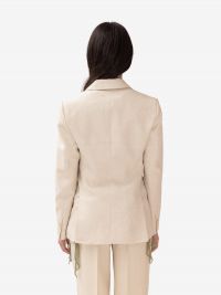 P.A.R.O.S.H. Blazer monopetto lino Beige