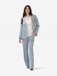 P.A.R.O.S.H. Pantalone palazzo viscosa Celeste