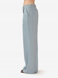 P.A.R.O.S.H. Pantalone palazzo viscosa Celeste
