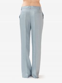 P.A.R.O.S.H. Pantalone palazzo viscosa Celeste