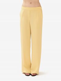 P.A.R.O.S.H. Pantalone palazzo cady Giallo