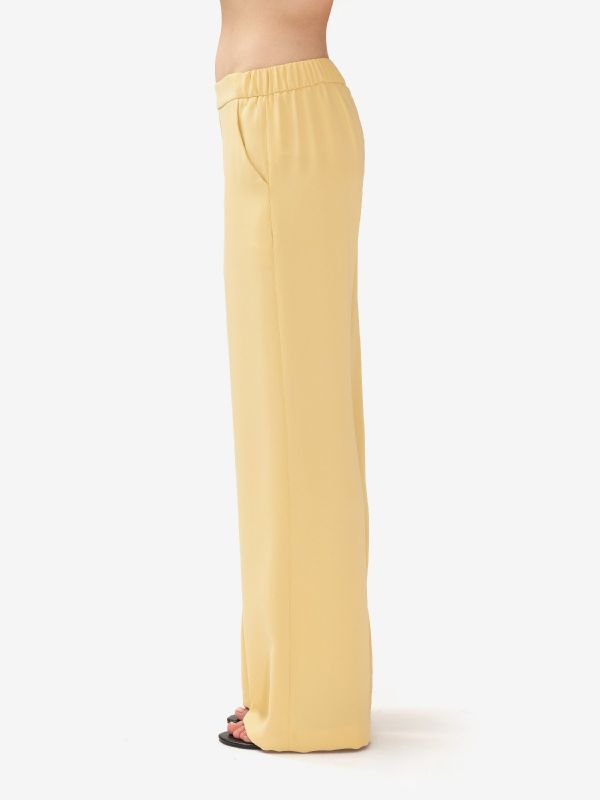 P.A.R.O.S.H. Pantalone palazzo cady Giallo