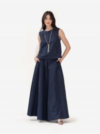 P.A.R.O.S.H. Blusa smanicata taffetà