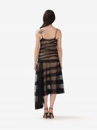 ERIKA CAVALLINI Abito midi tulle Nero