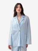 ERIKA CAVALLINI Camicia con fusciacca taffetà Arancio