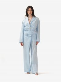 ERIKA CAVALLINI Camicia / giacca cotone Celeste
