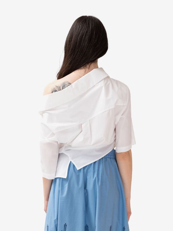 ERIKA CAVALLINI Camicia cotone Bianco