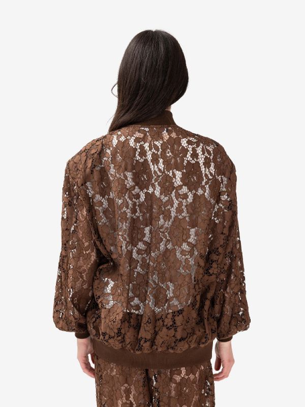 FEDERICA TOSI Bomber pizzo Marrone