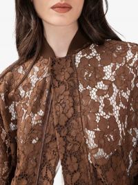 FEDERICA TOSI Bomber pizzo Marrone