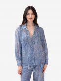 ERMANNO SCERVINO Camicia a mantella Cammello