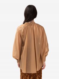 ERMANNO SCERVINO Camicia a mantella Cammello