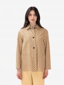MAX MARA STUDIO Gilet lino Marrone