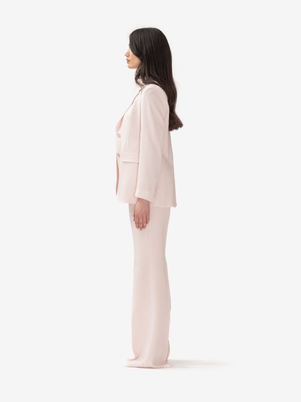 MAX MARA STUDIO Pantalone palazzo cady Rosa