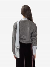 P.A.R.O.S.H. Maglia girocollo lana Grigio