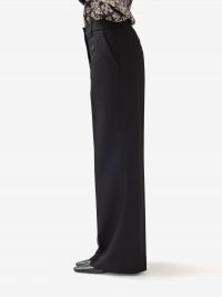 P.A.R.O.S.H. Pantalone palazzo frescolana Nero