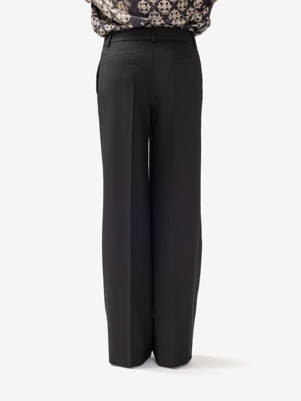 P.A.R.O.S.H. Pantalone palazzo frescolana Nero