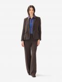 P.A.R.O.S.H. Pantalone palazzo frescolana Blu