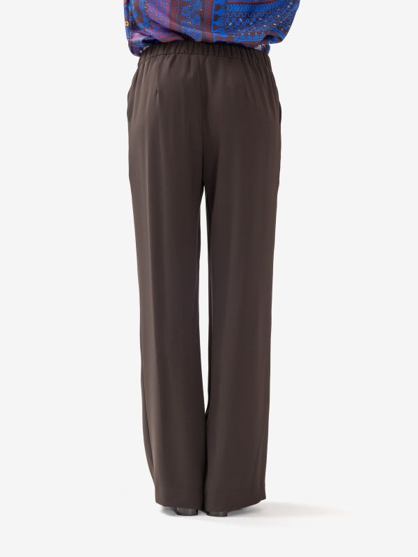 P.A.R.O.S.H. Pantalone palazzo cady Testa di moro