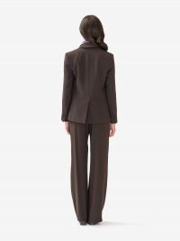 P.A.R.O.S.H. Blazer cady monopetto Testa di moro