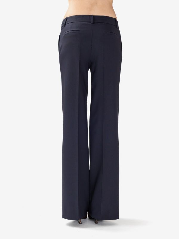 P.A.R.O.S.H. Pantalone palazzo frescolana Blu