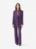 P.A.R.O.S.H. Pantalone a zampa frescolana Testa di moro