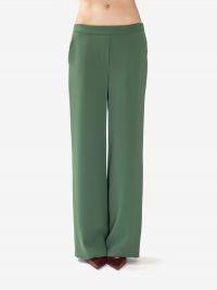 P.A.R.O.S.H. Pantalone palazzo cady Verde
