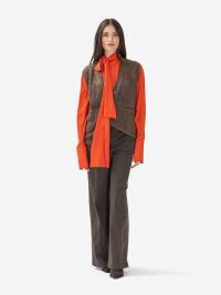 P.A.R.O.S.H. Gilet lana Testa di moro