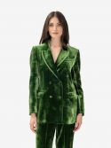 ERIKA CAVALLINI Trench con inserti seta Marrone