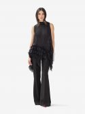 ERIKA CAVALLINI Pantalone frescolana carrots Marrone