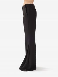 ERIKA CAVALLINI Pantalone zampa Nero