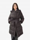 ERIKA CAVALLINI Gilet spigato con nodi Grigio