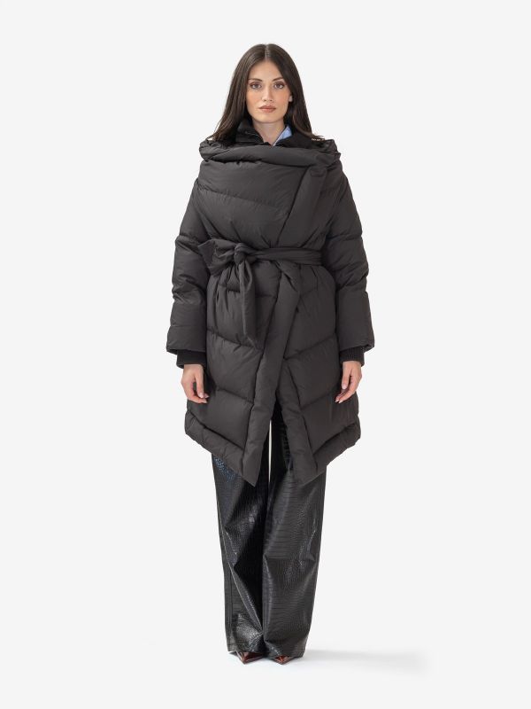 ERIKA CAVALLINI Piumino over Nero