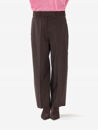 ERIKA CAVALLINI Pantalone frescolana carrots Marrone