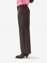 ERIKA CAVALLINI Pantalone frescolana carrots Marrone
