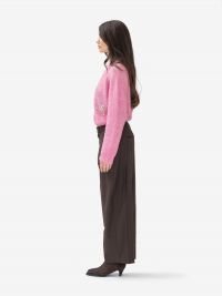 ERIKA CAVALLINI Pantalone frescolana carrots Marrone