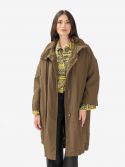 ERMANNO SCERVINO Giubbotto bomber corto con cintura Blu