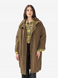 MOMONI' Parka lungo Verde militare