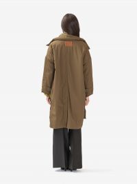 MOMONI' Parka lungo Verde militare