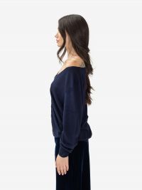 ERMANNO SCERVINO Cardigan con pizzo Blu