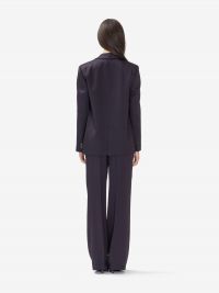 FORTE FORTE Blazer satin monopetto Blu