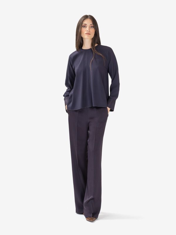 FORTE FORTE Blusa m/c crepe