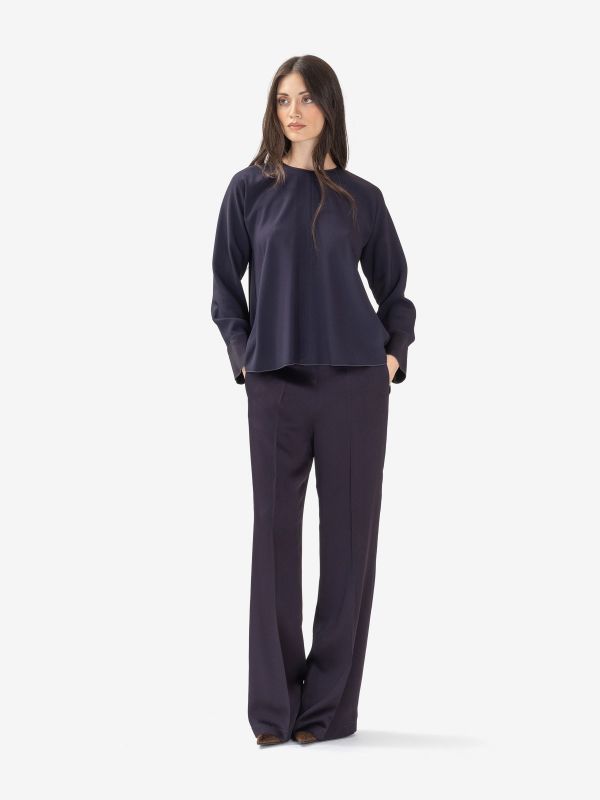 FORTE FORTE Blusa m/c crepe