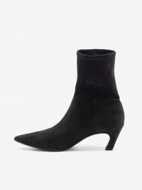 A.S.H. Stivaletto stretch camoscio tc 5 vm Nero