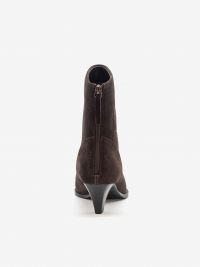 JEANNOT Stivaletto camoscio tc 5 cm Testa di moro