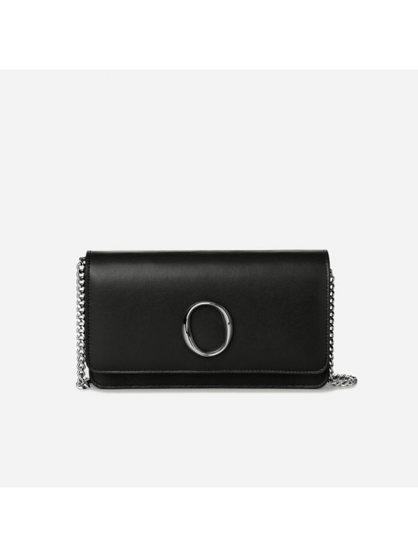 ORCIANI Portafoglio con tracolla liberty Nero